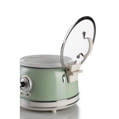 Ariete Vintage Rice Cooker - 35L Slow Cooker 700W Green | Perfect for Delicious Meals!
